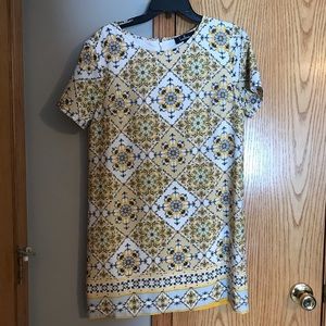 Mosaic Shift Dress